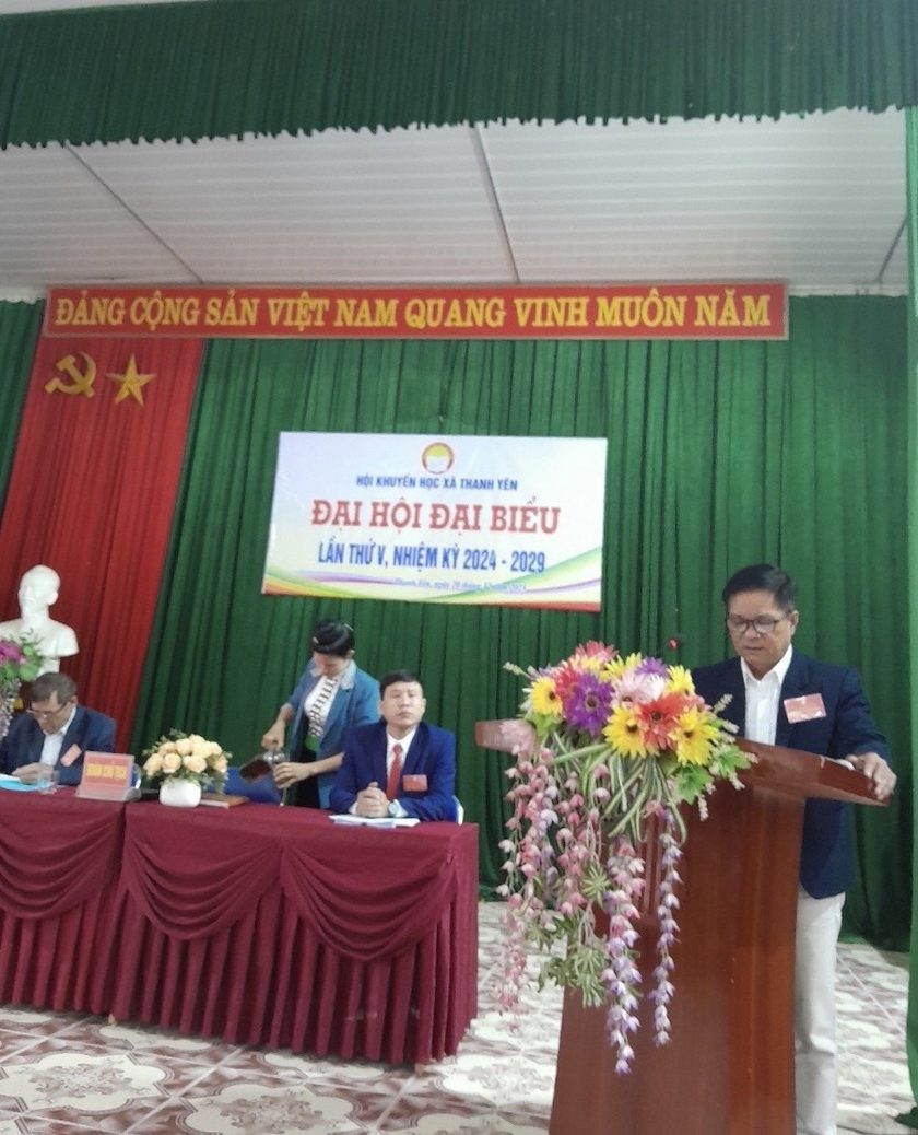 Đại hội đại biểu Hội khuyến học xã Thanh Yên lần thứ V