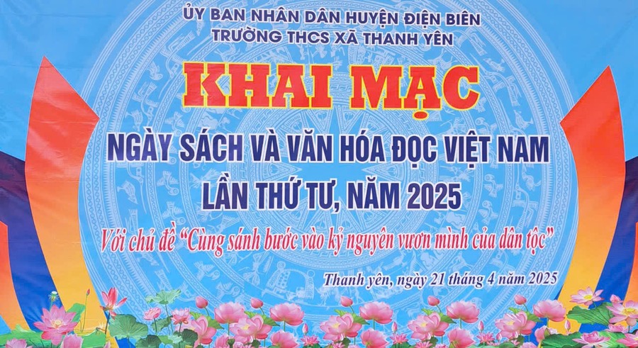 Trường THCS xã Thanh Yên tổ chức Ngày sách và Văn hoá đọc Việt Nam lần thứ IV năm 2025