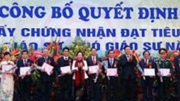129 hồ sơ giáo sư, phó giáo sư thuộc diện phải xem xét lại