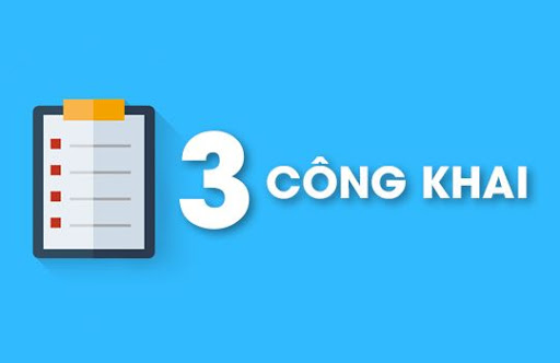 CÔNG KHAI NĂM HỌC 2025 - 2026